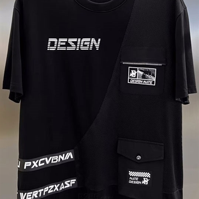 市场上装-T恤-微潮T恤