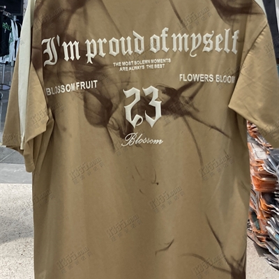 市场上装-T恤-电商T恤【实拍】