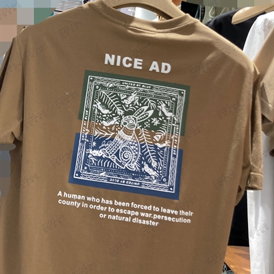 市场上装-T恤-休闲T恤【实拍】