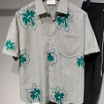 市场上装-衬衫-微潮衬衫