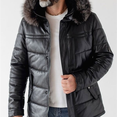 市场上装-皮衣-商务皮衣