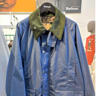 2023秋冬_BARBOUR X MASON KITSUNE_外套_ 欧洲大牌资料