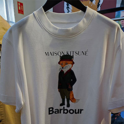 2023秋冬_BARBOUR X MASON KITSUNE_T恤_ 欧洲大牌资料