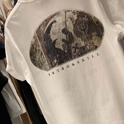 市场上装-T恤-休闲T恤【实拍】