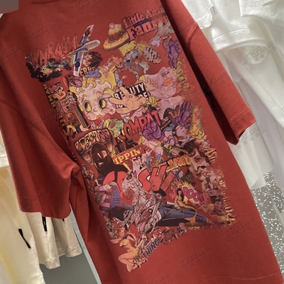 市场上装-T恤-休闲T恤【实拍】