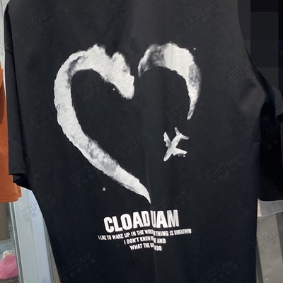 市场上装-T恤-休闲T恤【实拍】