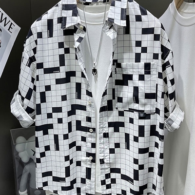 市场上装-衬衫-休闲衬衫