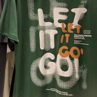 市场上装-T恤-休闲T恤【实拍】