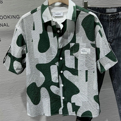 市场上装-衬衫-微潮衬衫