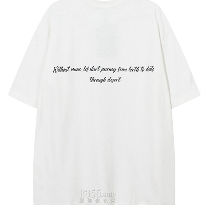 市场上装-T恤-电商T恤