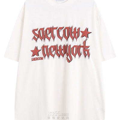 市场上装-T恤-电商T恤