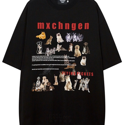 市场上装-T恤-电商T恤