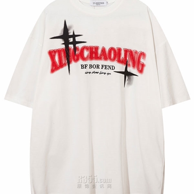 市场上装-T恤-电商T恤