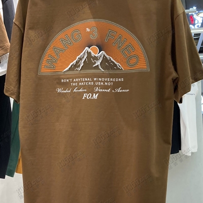 市场上装-T恤-休闲T恤【实拍】