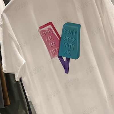 市场上装-T恤-休闲T恤【实拍】