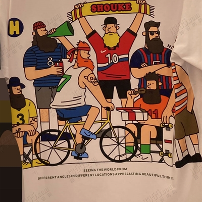 市场上装-T恤-休闲T恤【实拍】