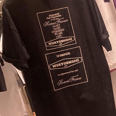 市场上装-T恤-休闲T恤【实拍】