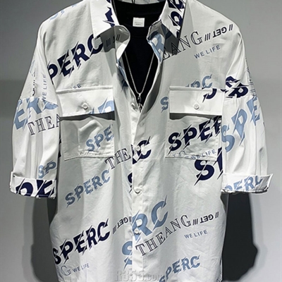 市场上装-衬衫-微潮衬衫