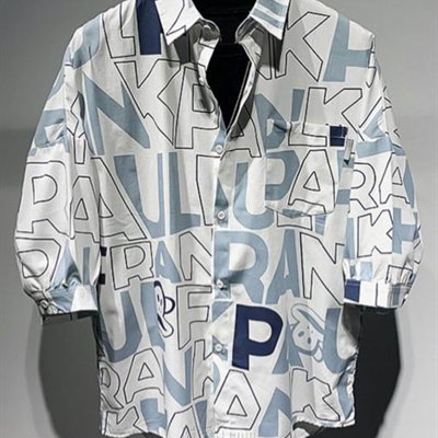 市场上装-衬衫-微潮衬衫