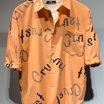 市场上装-衬衫-微潮衬衫