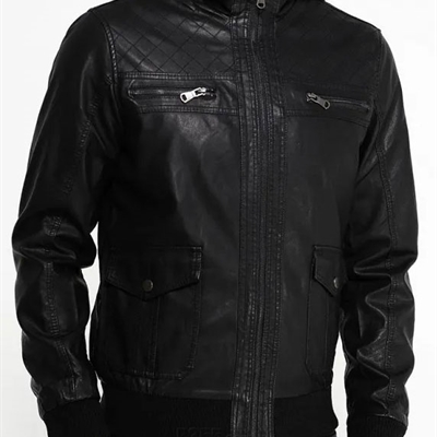 市场上装-皮衣-商务皮衣