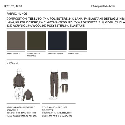 2023秋冬_Emporio Armani _服装_ 欧洲大牌资料