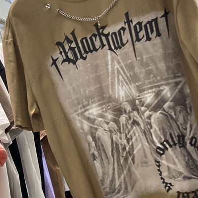 市场上装-T恤-电商T恤【实拍】