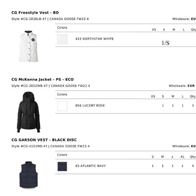 2023秋冬_Canada Goose_画册_欧洲大牌资料