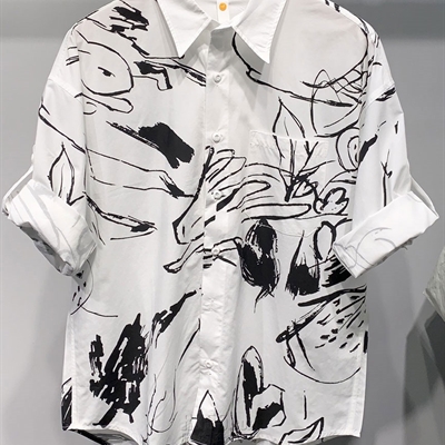 市场上装-衬衫-休闲衬衫