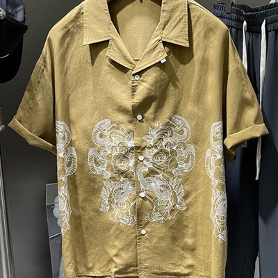 市场上装-衬衫-休闲衬衫