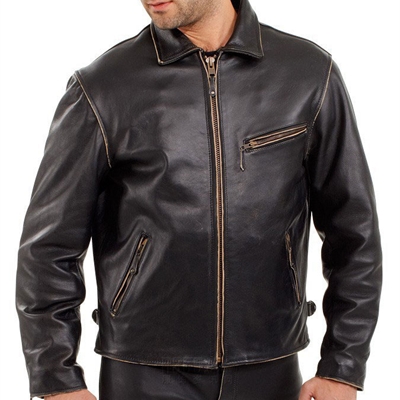 市场上装-皮衣-商务皮衣