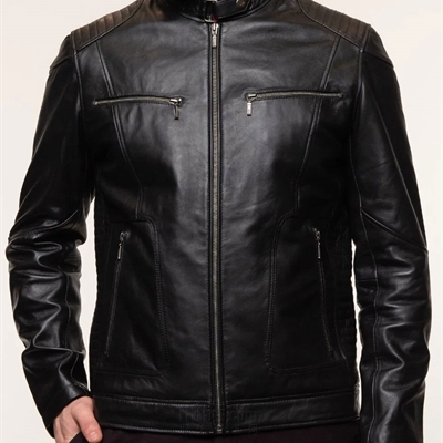 市场上装-皮衣-商务皮衣