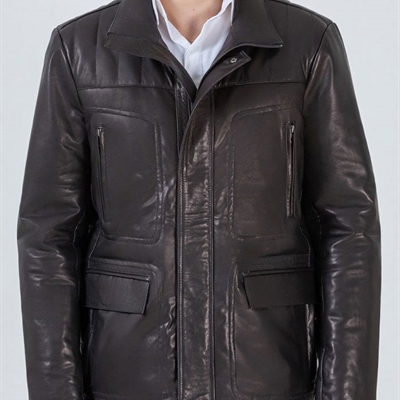 市场上装-皮衣-商务皮衣