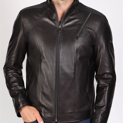 市场上装-皮衣-商务皮衣