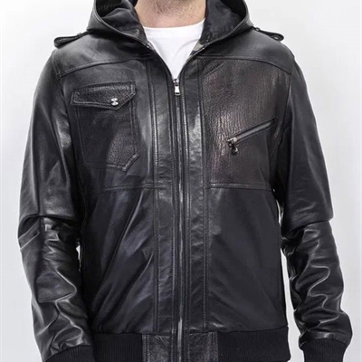 市场上装-皮衣-商务皮衣