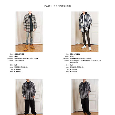 2023秋冬_Faith Connexion_服装_欧洲大牌资料