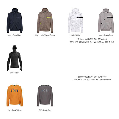 2023秋冬_HUGO BOSS_服装_欧洲大牌资料