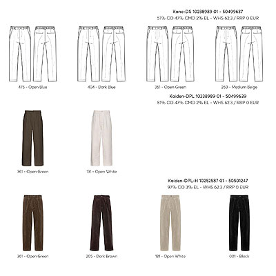 2023秋冬_HUGO BOSS_裤装_欧洲大牌资料