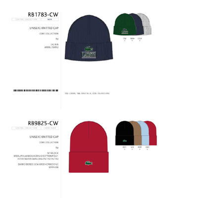 2023秋冬_Lacoste _配件_欧洲大牌资料