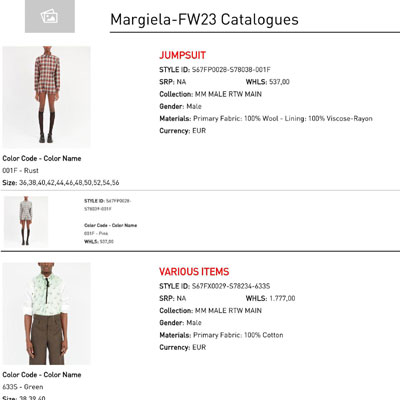 2023秋冬_Maison Margiela_服装_欧洲大牌资料