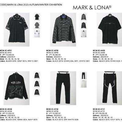 2023秋冬_Mark & Lona_服装_ 欧洲大牌资料