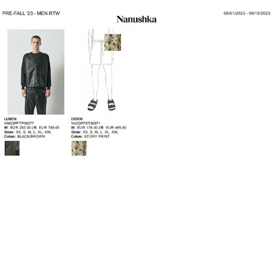 2023秋冬_Nanushka_服装_欧洲大牌资料