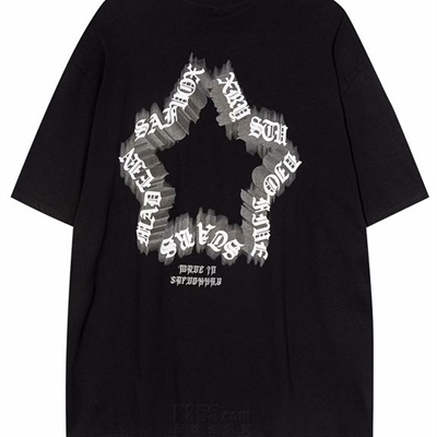 市场上装-T恤-电商T恤