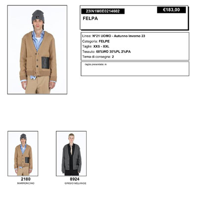 2023秋冬_N°21_服装_ 欧洲大牌资料