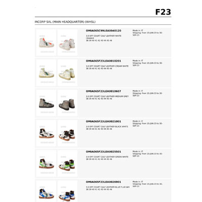 2023秋冬_Off-White_配件_欧洲大牌资料