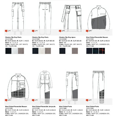 2023秋冬_Sacai_服装_欧洲大牌资料