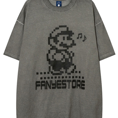 市场上装-T恤-电商T恤