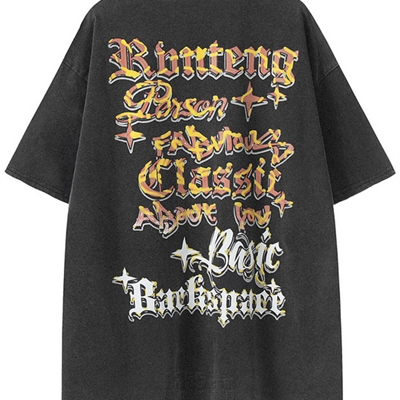 市场上装-T恤-电商T恤