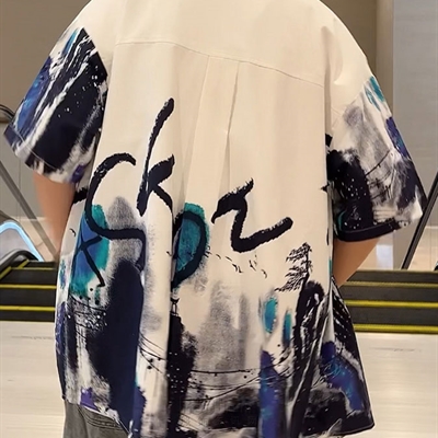 市场上装-衬衫-微潮衬衫