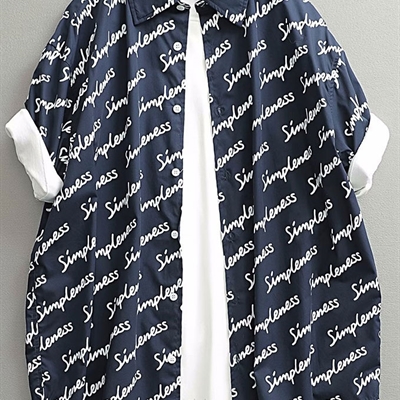 市场上装-衬衫-休闲衬衫